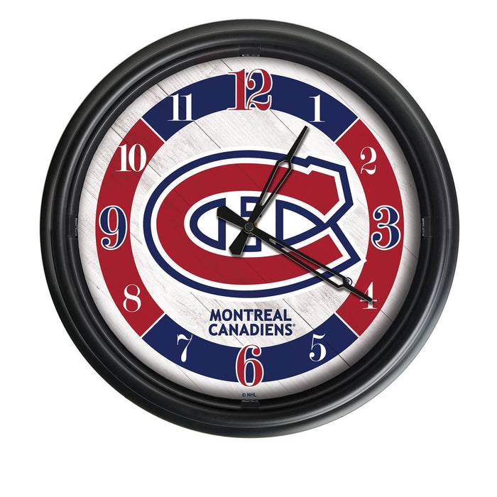 Montreal Canadiens Indoor/Outdoor LED Wall Clock