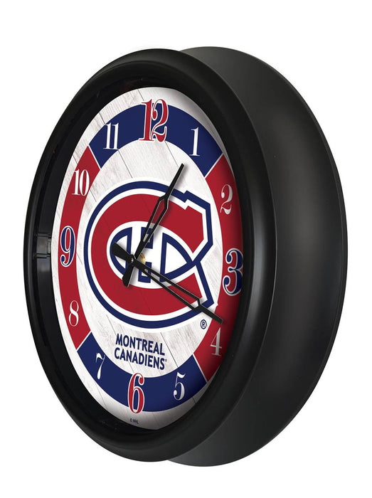 Montreal Canadiens Indoor/Outdoor LED Wall Clock