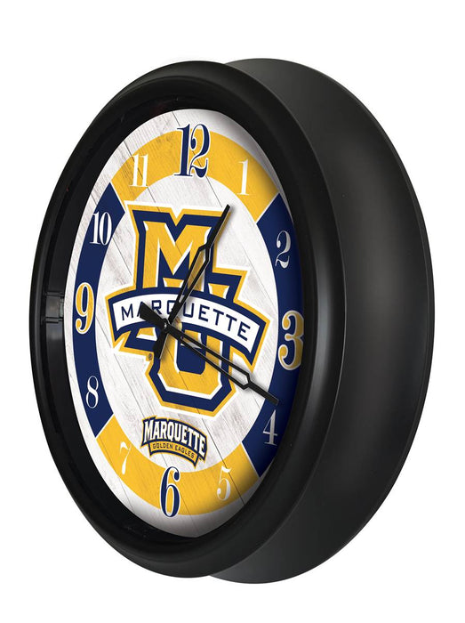 Marquette University Indoor/Outdoor LED Wall Clock