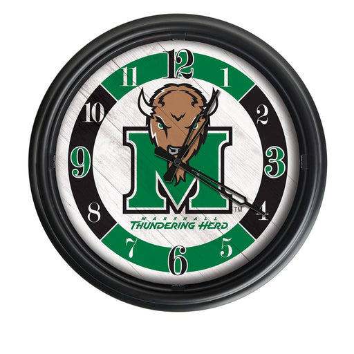 Marshall University Indoor/Outdoor LED Wall Clock