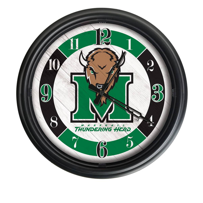 Marshall University Indoor/Outdoor LED Wall Clock
