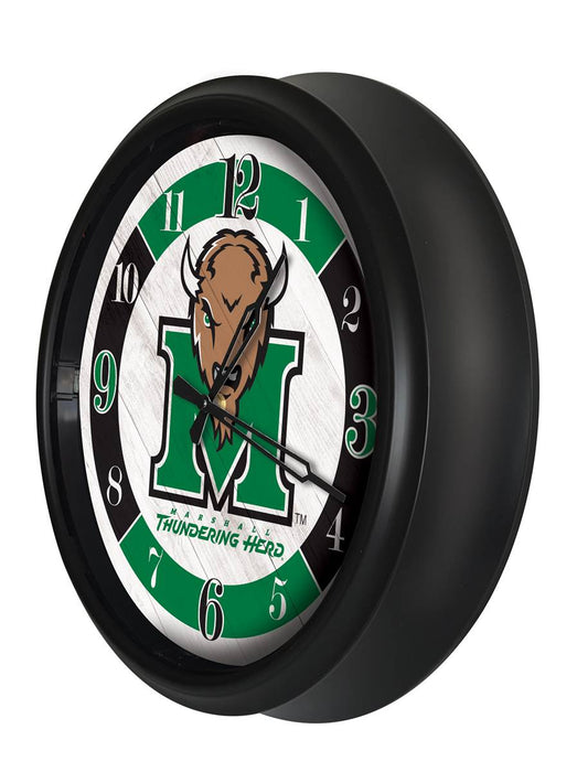 Marshall University Indoor/Outdoor LED Wall Clock