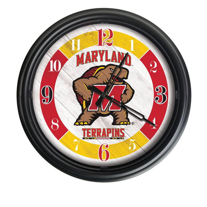 University of Maryland Indoor/Outdoor LED Wall Clock