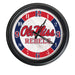 University of Mississippi Indoor/Outdoor LED Wall Clock