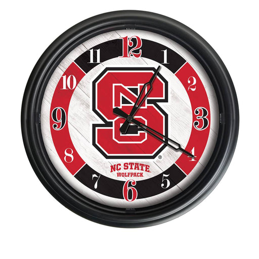 North Carolina State University Indoor/Outdoor LED Wall Clock