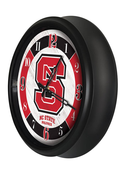 North Carolina State University Indoor/Outdoor LED Wall Clock