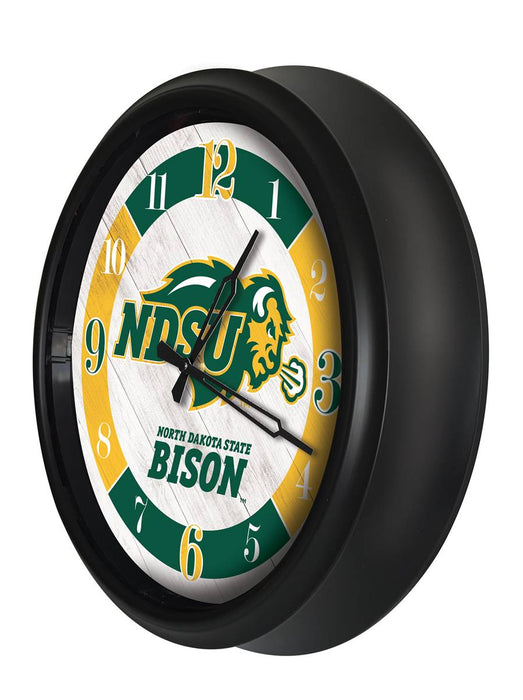 North Dakota State University Indoor/Outdoor LED Wall Clock