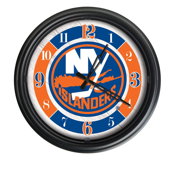 New York Islanders Indoor/Outdoor LED Wall Clock