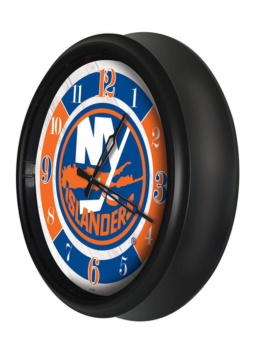 New York Islanders Indoor/Outdoor LED Wall Clock