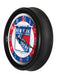 New York Rangers Indoor/Outdoor LED Wall Clock