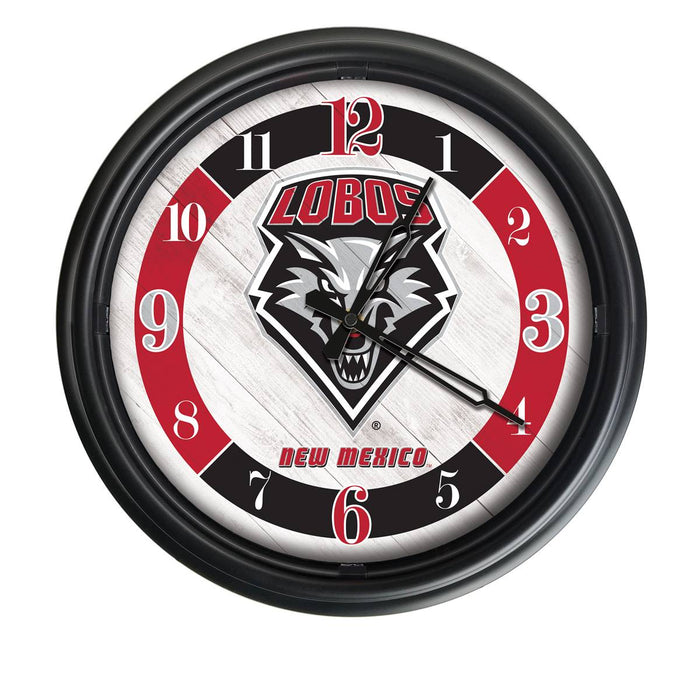 University of New Mexico Indoor/Outdoor LED Wall Clock
