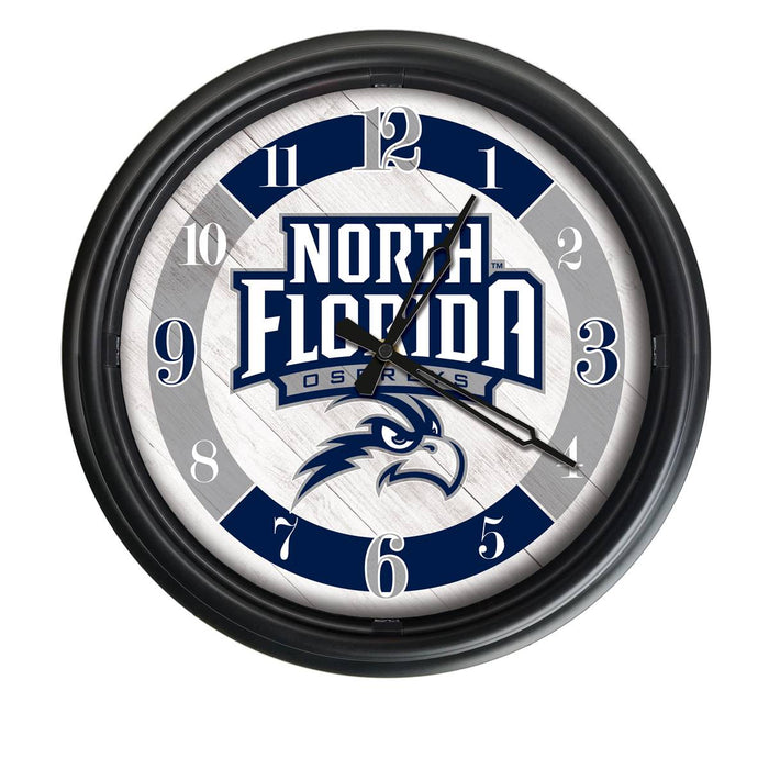 University of North Florida Indoor/Outdoor LED Wall Clock