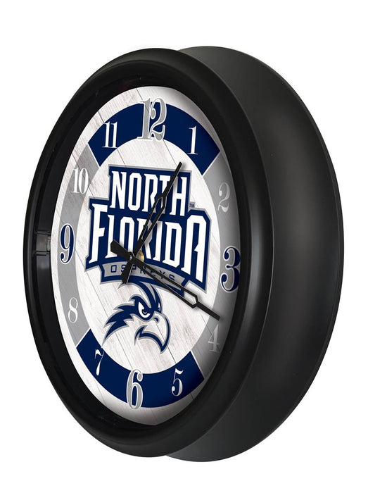 University of North Florida Indoor/Outdoor LED Wall Clock