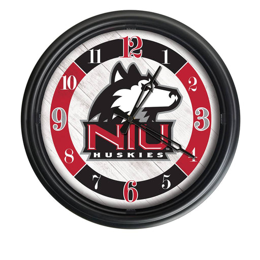 University of Northern Illinois Indoor/Outdoor LED Wall Clock
