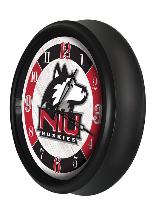 University of Northern Illinois Indoor/Outdoor LED Wall Clock