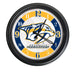 Nashville Predators Indoor/Outdoor LED Wall Clock