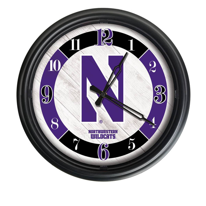 Northwestern University Indoor/Outdoor LED Wall Clock