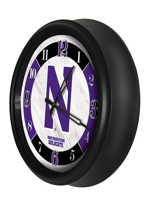 Northwestern University Indoor/Outdoor LED Wall Clock