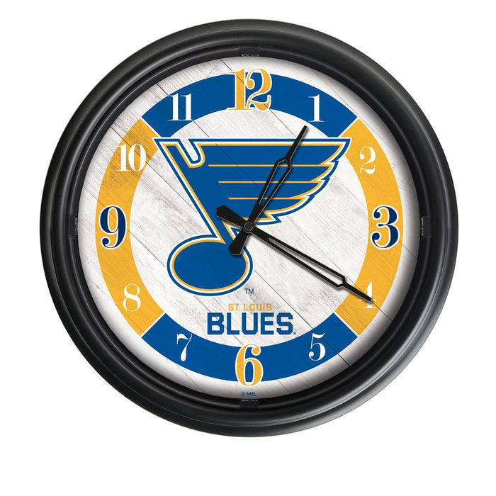 St Louis Blues Indoor/Outdoor LED Wall Clock