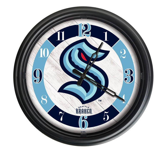 Seattle Kraken Indoor/Outdoor LED Wall Clock
