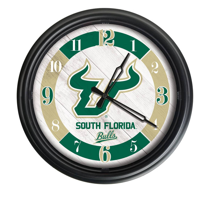 University of South Florida Indoor/Outdoor LED Wall Clock