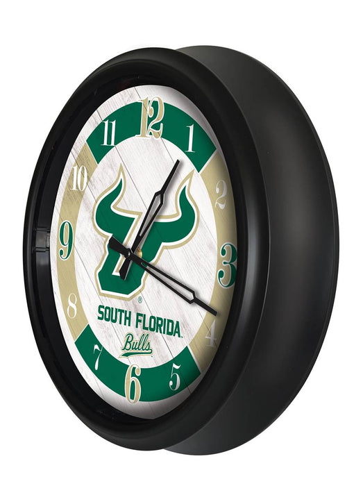 University of South Florida Indoor/Outdoor LED Wall Clock