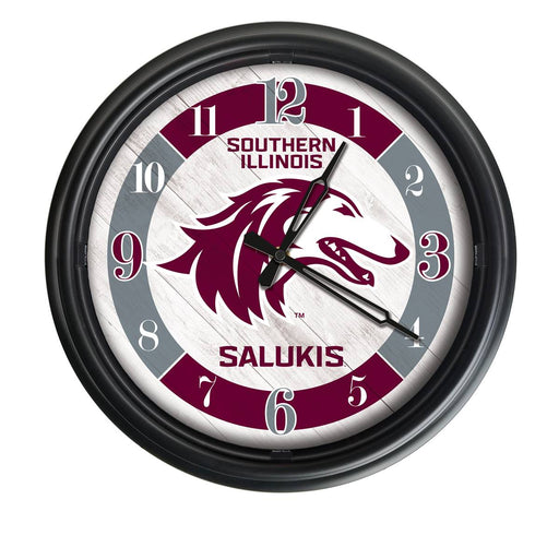 Southern Illinois University Indoor/Outdoor LED Wall Clock
