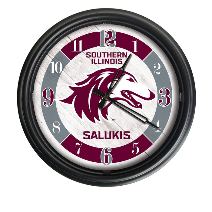 Southern Illinois University Indoor/Outdoor LED Wall Clock