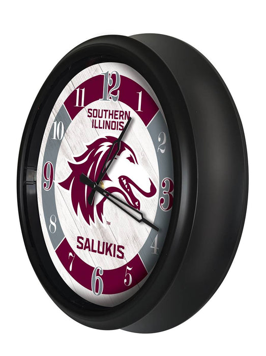 Southern Illinois University Indoor/Outdoor LED Wall Clock