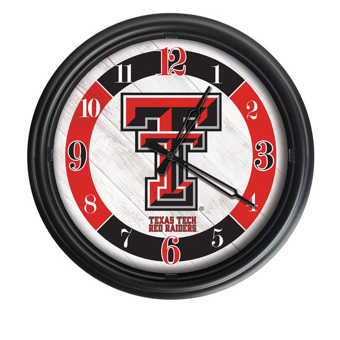 Texas Tech University Indoor/Outdoor LED Wall Clock