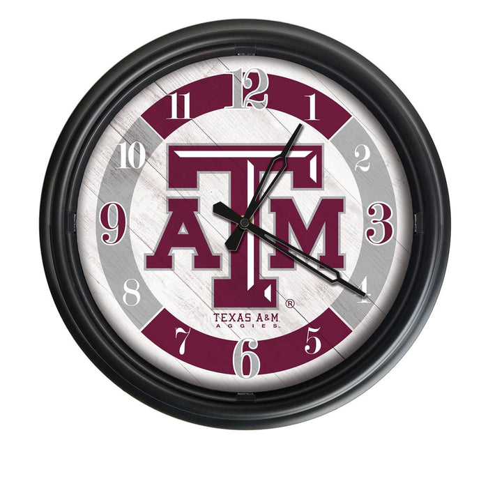 Texas A&M Indoor/Outdoor LED Wall Clock