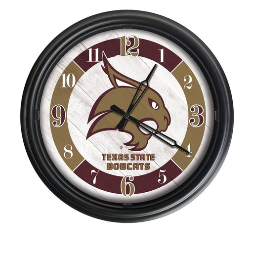 Texas State University Indoor/Outdoor LED Wall Clock