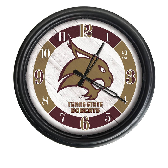 Texas State University Indoor/Outdoor LED Wall Clock