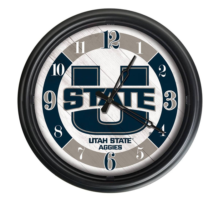 Utah State University Indoor/Outdoor LED Wall Clock