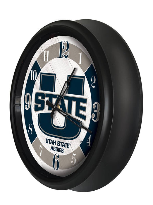 Utah State University Indoor/Outdoor LED Wall Clock