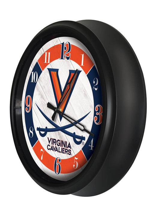 University of Virginia Indoor/Outdoor LED Wall Clock