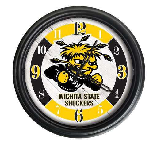 Wichita State University Indoor/Outdoor LED Wall Clock