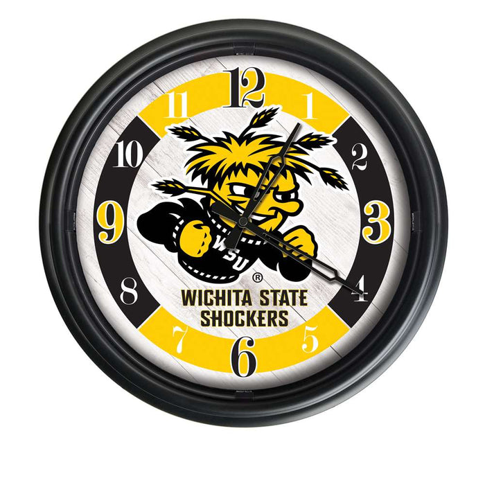 Wichita State University Indoor/Outdoor LED Wall Clock