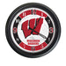 University of Wisconsin (W)  Indoor/Outdoor LED Wall Clock