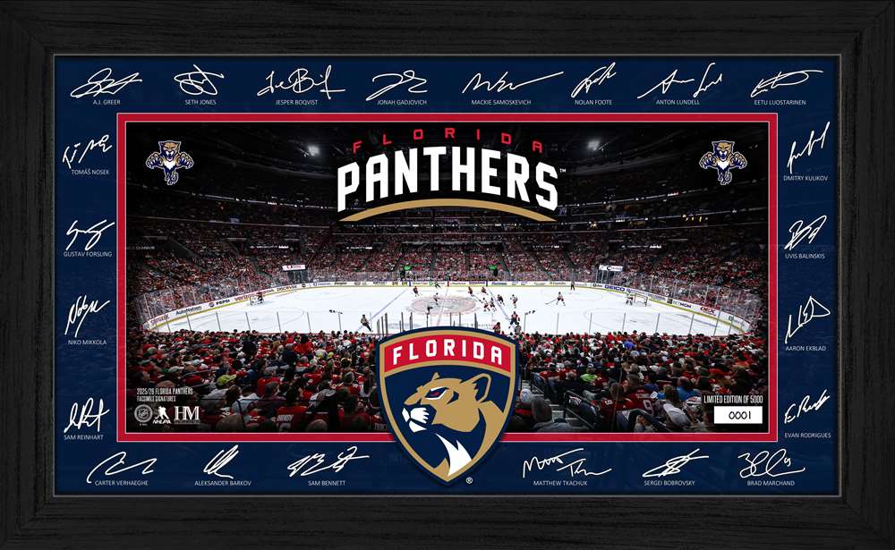 Florida Panthers 2025 Signature Rink