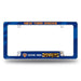 New York Knicks 2026 NBA Champions 12" x 6" Chrome All Over Automotive License Plate Frame