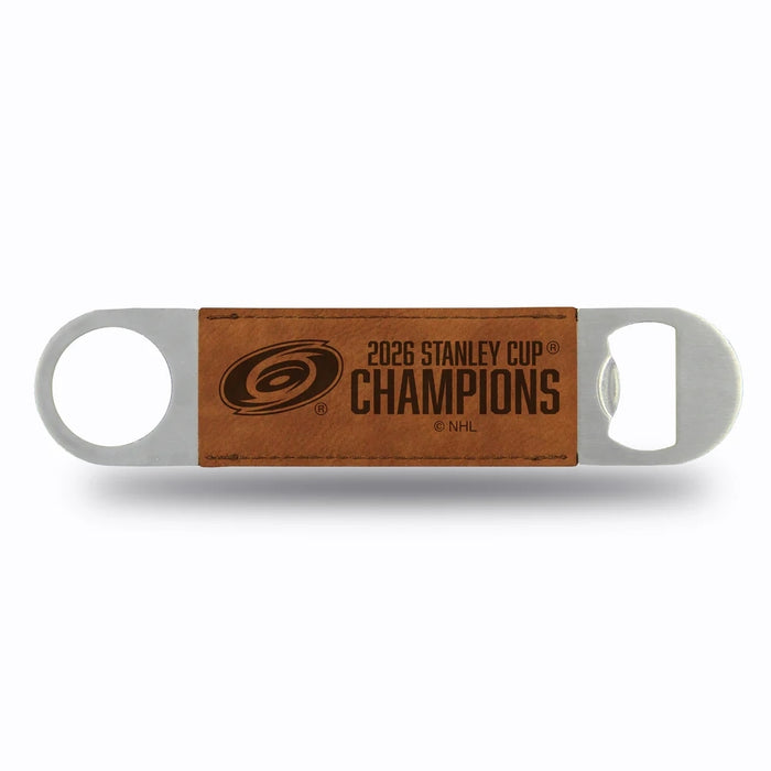 Carolina Hurricanes 2026 Stanley Cup Champions Laser Engraved Bar Blade