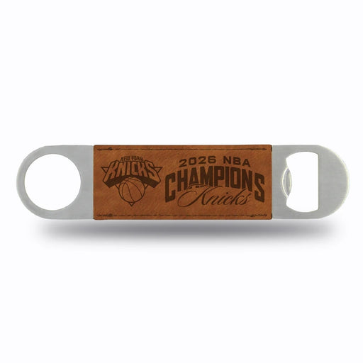 New York Knicks 2026 NBA Champions Laser Engraved Bar Blade