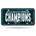 Philadelphia Eagles Super Bowl LIX Champions Metal Auto Tag