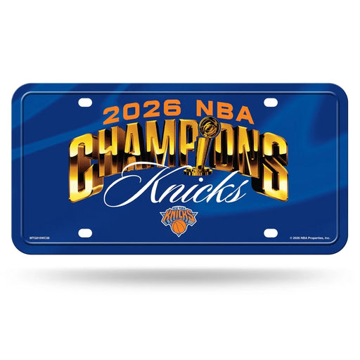 New York Knicks 2026 NBA Champions Metal Tag