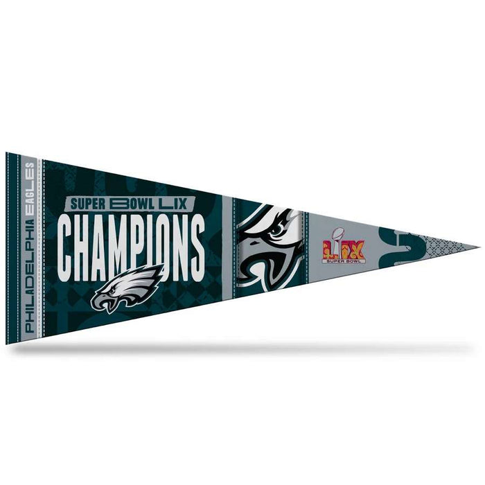Philadelphia Eagles Super Bowl LIX Champions Deluxe Pennant 12X30
