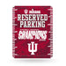 Indiana Hoosiers 2026 Football National Champions Metal Parking Sign