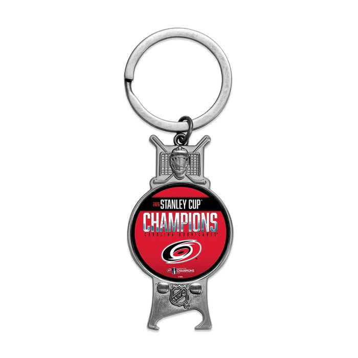 Carolina Hurricanes 2026 Stanley Cup Champions Key Chain Bottle Opener