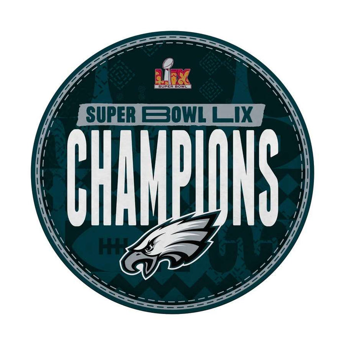 Philadelphia Eagles Super Bowl LIX Champions Shape Cut Pennant