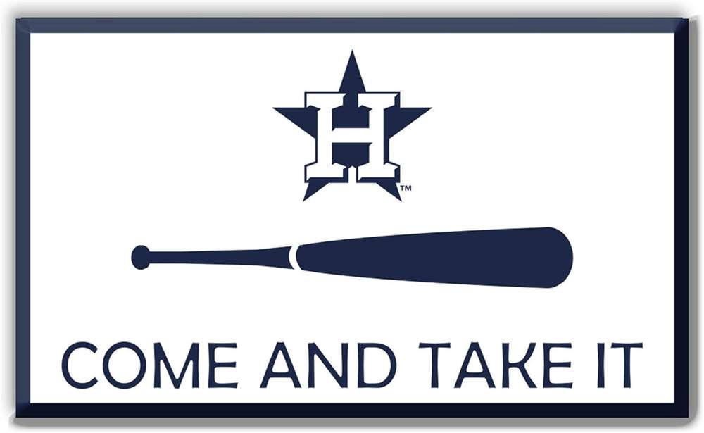 Houston Astros Heavy Duty Aluminum Color Emblem